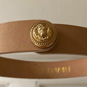 BALMAIN leather necklace (choker)